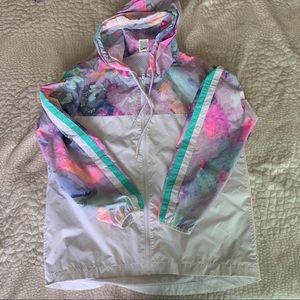 PINK Victoria’s Secret tie dye limited anorak
